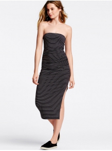 Платье Strapless Midi Dress