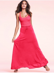 Платье Tie-waist Maxi Dress