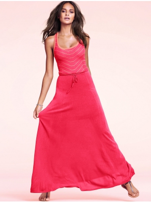 Платье Tie-waist Maxi Dress