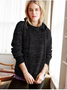 Textured Zip Cardigan Свитер
