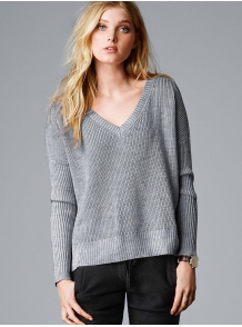 Textured Zip Cardigan Свитер