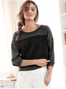 Colorblock Fleece Pullover