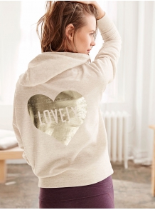 Faux Fur-lined Hoodie