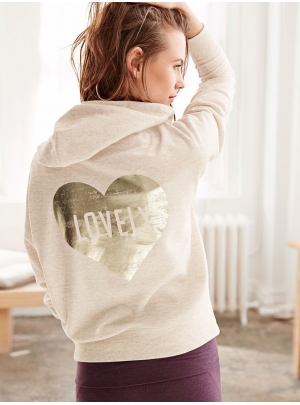 Faux Fur-lined Hoodie