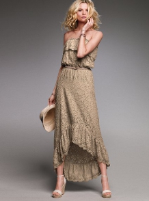 Платье Crochet Maxi